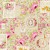 Fata de masa anti-pete Casa de bumbac, Betsy, 100x140 cm, Model vintage, floral, roz si bej
