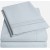 Set lenjerie de pat, cearceaf cu elastic, brodata, bumbac 100%, gri